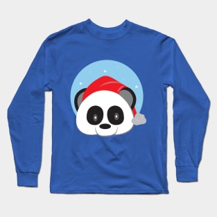 Panda Marry Christmas Long Sleeve T-Shirt